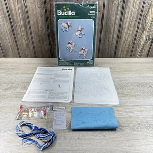 Bucilla Christmas Heirloom - Kit 4 ORNAMENTI gioiello "Fantasy Friends" - # 82008 - Foto 1 di 13