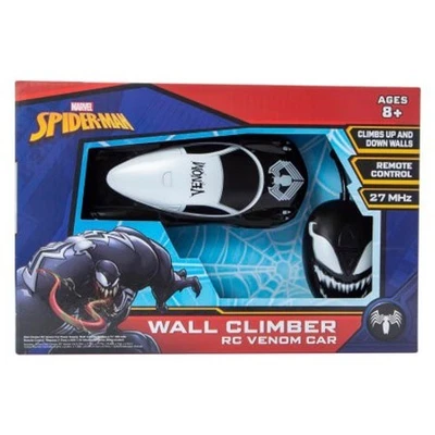 Marvel Spider-Man Wall Climber RC Venom Car Radio Remote Control Ages 8+ NIB - Image 1 of 4