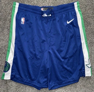 Pantalones Cortos Nike NBA Dallas Mavericks 2022/23 Edición City Azul Swingman 50 3XL Foto 1 de 4