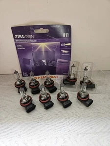 Posten 9 Sylvania XtraVision H11 Auto Glühbirnen heller Downroad * offen lose Posten - Bild 1 von 2