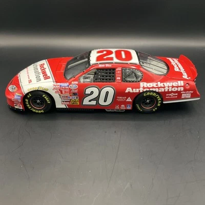 Coche de acción NASCAR Mike Bliss #20 Rockwell Automation 2003 1/24 Foto 1 de 4