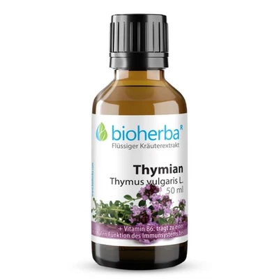 BIOHERBA REICHENBACH GMBH Thymian Thymus vulgaris L. Tropfen Tinktur 50 ml