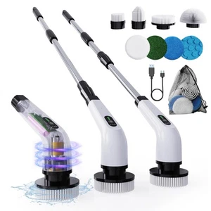 3000mAh Electric Spin Scrubber, Cordless Cleaning Brush, Shower Scrubber with... - Picture 1 of 7