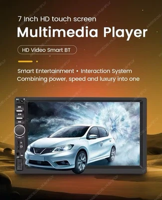 Autoradio 2DIN 7” Touch HD BT USB Navifly + Telecamera Retromarcia Inclusa - Immagine 1 di 4