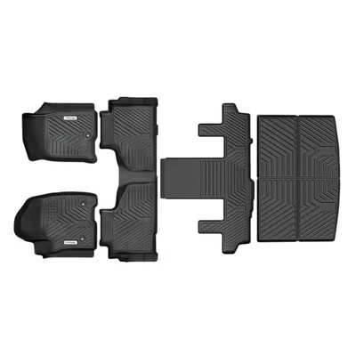 3D Floor Mats For 2021- 2026 Chevy Suburban GMC Yukon XL All-Weather TPE Liners Foto 1 de 4