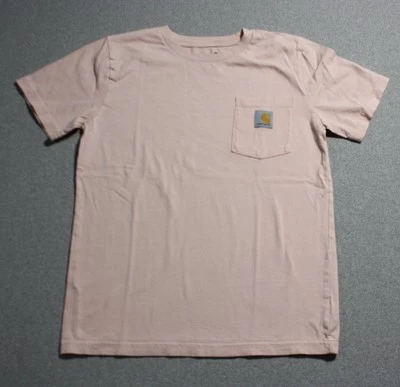 Carhartt Youth Boys Pocket T Shirt Size Medium 10/12 Peach Short Sleeve EUC - Image 1 of 4