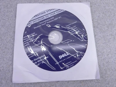 Reinstalación de Dell para Windows Vista Business 32 bits SP1 sellada Foto 1 de 4