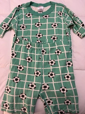 Hannah Anderson Boys PJ’s Short Set Size 12 Soccer Balls - Image 1 of 2