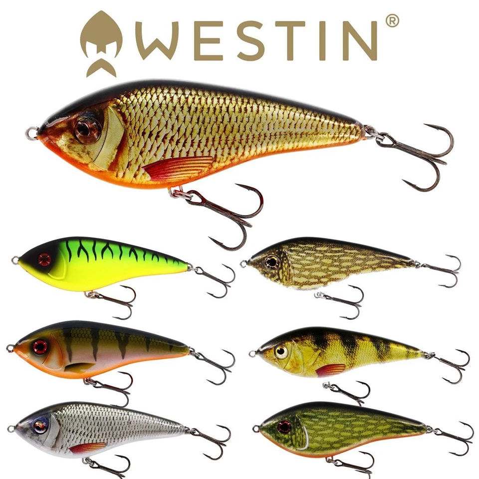 Westin Swim Glidebait 13,5cm | 86g Sinking Jerkbait Swimbait Hecht Wobbler Köder