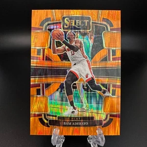 2023-24 Panini Select Orange Flash Prizm Bam Adebayo #59 Miami Heat - Picture 1 of 2