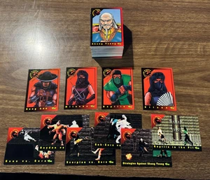 Classic Mortal Kombat 1994 Midway Trading Card Full Base 1-100 , P1-P4, LE4-LE9 - Picture 1 of 2