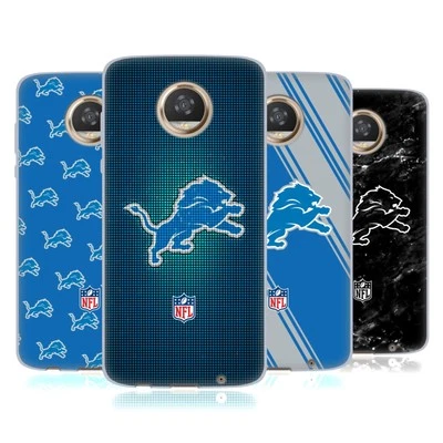 FUNDA DE GEL SUAVE OFICIAL DE LA NFL DETROIT LIONS ILUSTRACIONES PARA TELÉFONOS MOTOROLA Foto 1 de 4