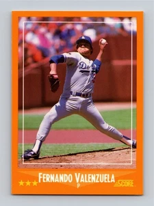 Fernando Valenzuela 1988 Score Glossy #600 NM-MT Rare - Bild 1 von 2