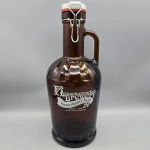 Heinzelmännchen Brauerei Braunglas Growler Bierflasche, Schwenkdeckel 2 Liter NC - Bild 1 von 14