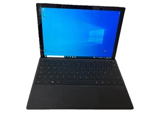 Microsoft Surface Pro 6 i5-8350U 8GB Ram 256GB SSD Windows 10 Pro HEAVEY CRACKED - Picture 1 of 19
