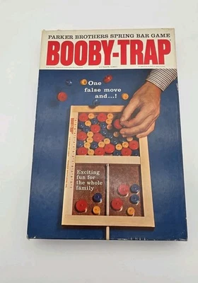 Vintage 1965 Booby Trap Game Parker Brothers in Original Box Please See Pictures - Image 1 of 4