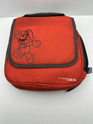 Super Mario Universal Transporter for Nintendo 3DS by PowerA Red/Orange - Image 1 of 4