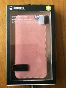 Krusell Broby 4 Card SlimWallet Apple iPhone XS Pink - Picture 1 of 2