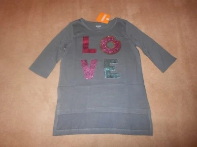 NEW, GIRLS GYMBOREE LOVE DONUT TUNIC, SIZE SMALL 5/6 - Image 1 of 2
