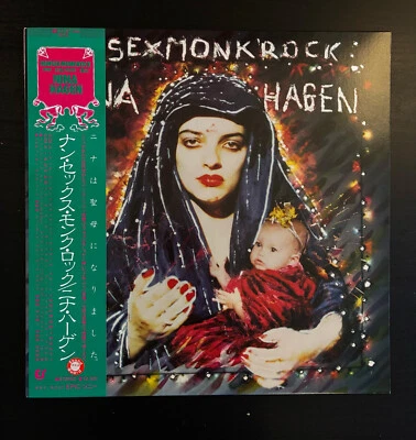 NINA HAGEN Nunsexmonkrock 1982 LP JAPAN OBI Malaria! LENE LOVICH New Wave Foto 1 de 4