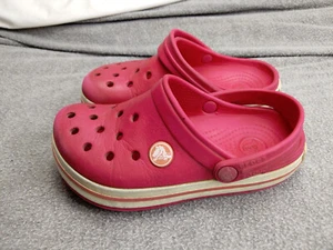 Crocs Crocband II Clogs Kinder Kids 10 11 rosa Komfortschuh - Bild 1 von 9