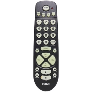Control remoto universal de 4 dispositivos RCA RCR450 (RCR450C) para DVD, VCR, SAT/CBL, TV - Imagen 1 de 7