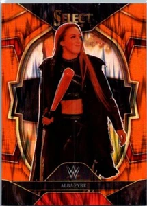 2023 Panini Select WWE #3 Alba Fyre Orange Flash Prizms - Foto 1 di 2