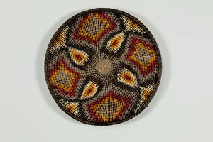 Plato de canasta de flores Goldenrod floral - Imagen 1 de 10