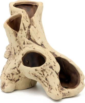 ALEGI Aquarium Tree Stump Hole for Betta Fish Toys,Rock Cave Cichlid Stone...