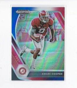 AMARI COOPER '21 PRIZM DRAFT PICKS RED-WHITE-BLUE PRIZM PARALLEL CARD-SHIPS FREE - Picture 1 of 24