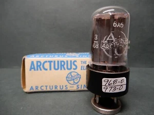 Arcturus 6X5 Vacuum Tube Amplitrex Tested and Guaranteed - Picture 1 of 5