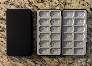 Nintendo Switch Game Case Bundle 2x - Holds 24 Cartridges per Case - Picture 1 of 1
