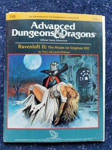 TSR AD&D Original 1986 9181 I10 Ravenloft II: The House on Gryphon Hill VG+ - Picture 1 of 1