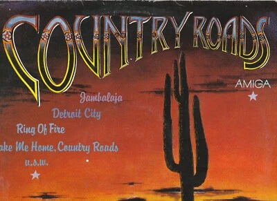 COUNTRY ROADS DDR AMIGA LP: FELLER TSCHERNIG M.JONES BAND CANTUS CHOR WILK - Bild 1 von 2