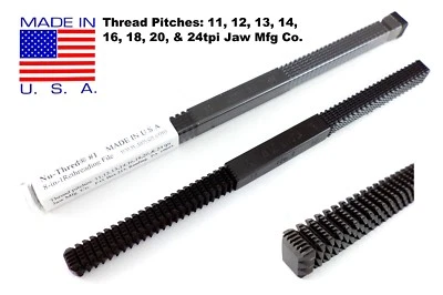 Jawco #1 Nu Thred Thread Restoring File 11-24 TPI SAE MADE IN USA Rethreading - Image 1 of 2