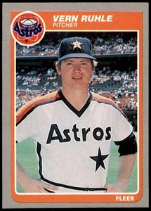 Vern Ruhle #358 1985 Fleer - Picture 1 of 2