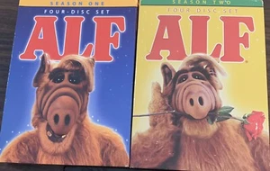 ALF Seasons 1 & 2 DVD Sets Two Seasons 1980s Sitcom Comedy Clean Discs - Picture 1 of 8