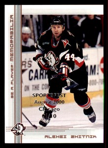 2000-01 BAP Memorabilia Chicago Sportsfest #8 Alexei Zhitnik /10