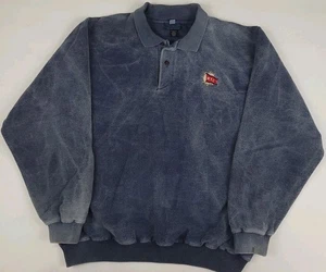 Vintage 90s Wyandotte Yacht Club Wyc Inside Out Stone Wash Sweatshirt Water Sail - Bild 1 von 8