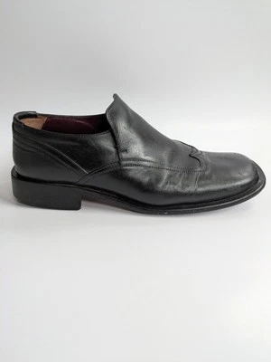 Zapato Mocasines de Vestir De Colección Cesare Paciotti HEROES Hombres Cuero Negro Talla 12 Italia  Foto 1 de 4