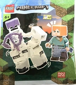 LEGO Minecraft - Alex with Skeleton and Skeleton Horse - Foil Bag 662206 - New - Picture 1 of 1