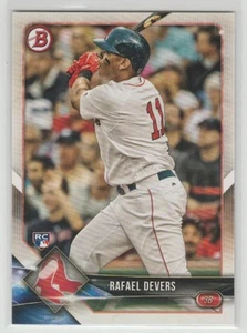 Bowman Rafael Devers 2018 novato Boston Red Sox #25 - Imagen 1 de 2
