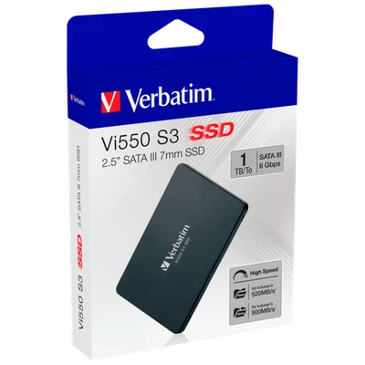 Disque interne SSD Verbatim Vi550 S3 1To SATA III - Image 1 of 4