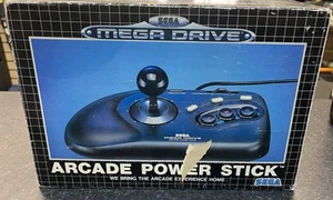 Sega Mega Drive Wired Arcade Power Stick Boxed Model MK-1655-50 - MC 85336- - Picture 1 of 13