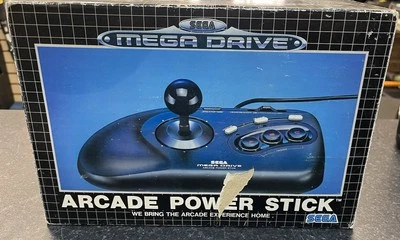 Sega Mega Drive Wired Arcade Power Stick Boxed Model MK-1655-50 - MC 85336- - Image 1 of 4