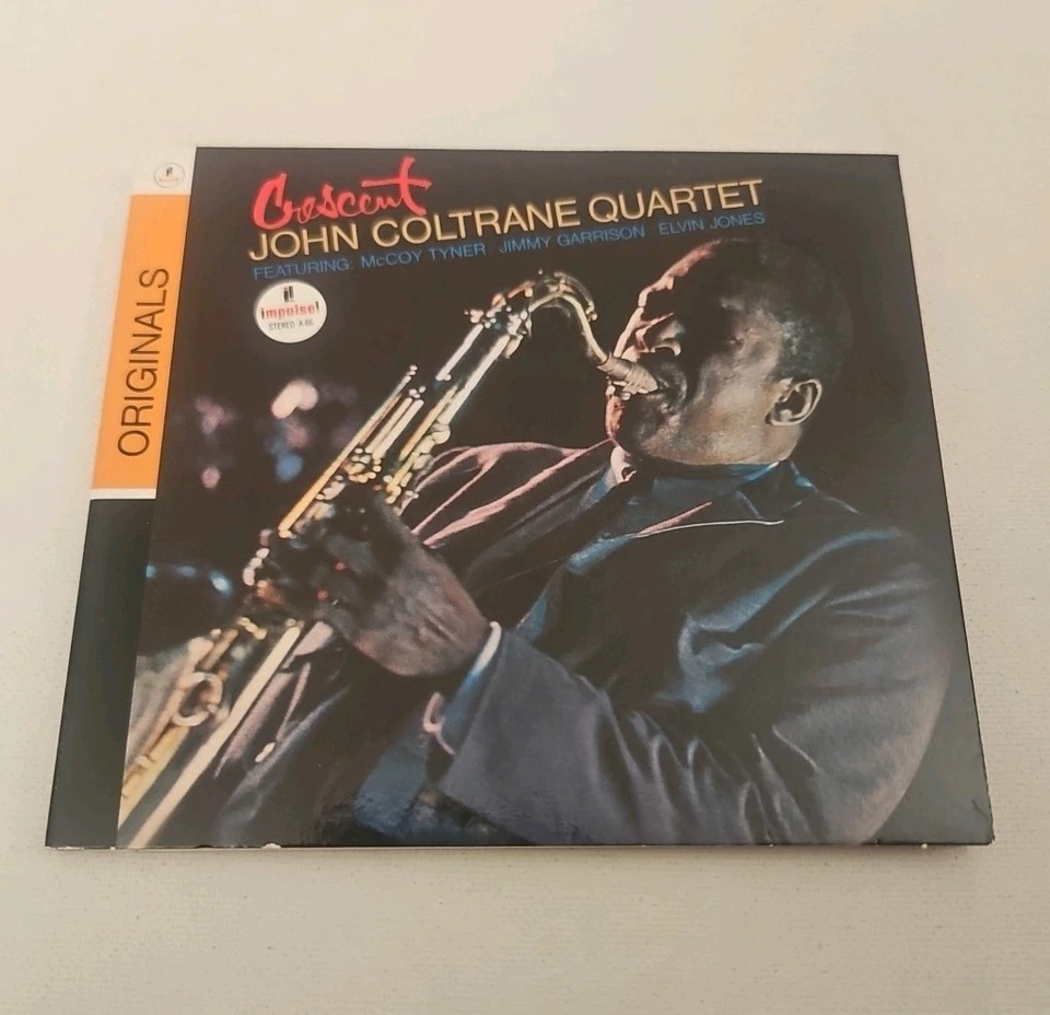 John Coltrane-Crescent CD Impulse! Post-Bebop Tenor Sax Elvin Garrison Elvin Foto 1 de 4