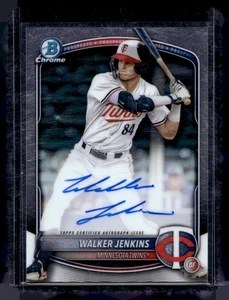 2025 Bowman #CPA-WJ Walker Jenkins Chrome Prospects Autographs - Picture 1 of 2
