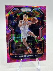 2020 Panini Prizm #72 Bojan Bogdanovic Pink Cracked Ice Jazz Basketball - Picture 1 of 2
