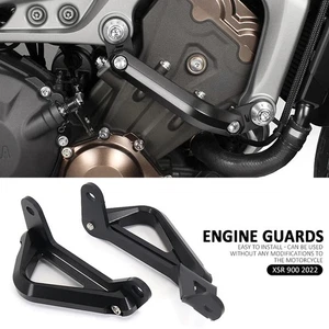 For Yamaha XSR900 CNC Falling Protection Frame Slider Crash Pad Protector 2022- - Picture 1 of 15