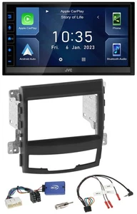 JVC DAB Bluetooth Lenkrad USB 2DIN Autoradio für SSangYong Korando mit Tasten 10 - Bild 1 von 11